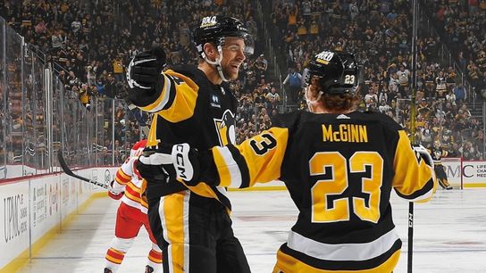 Freeze Frame: Rutta the sniper? taken at PPG Paints Arena (Penguins)